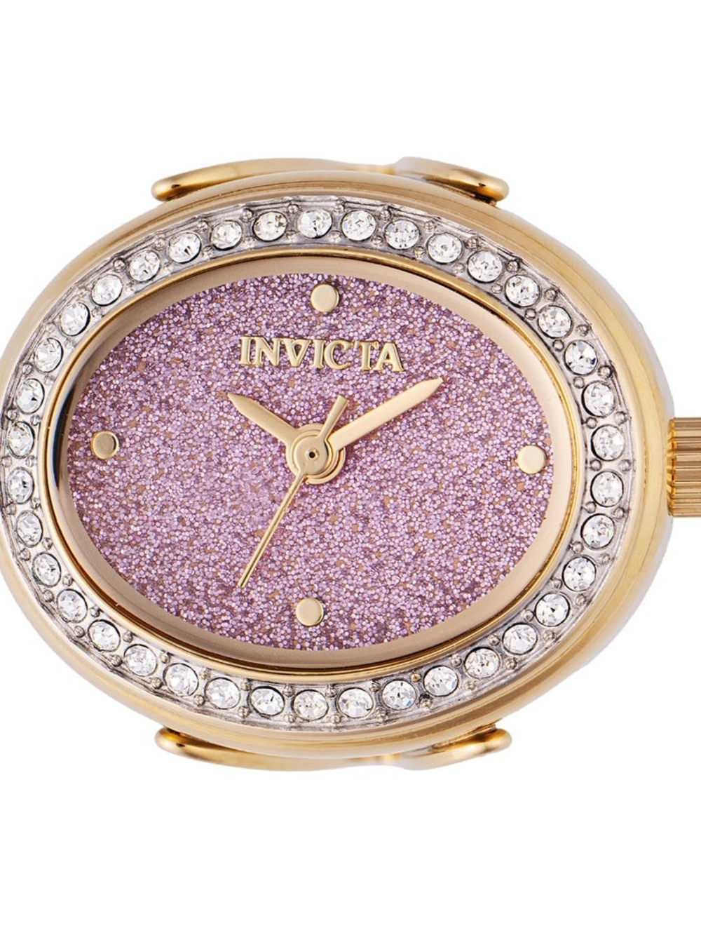 Invicta Mini Angel Musespire Women's Ring Watch - 24mm. Gold/Pink